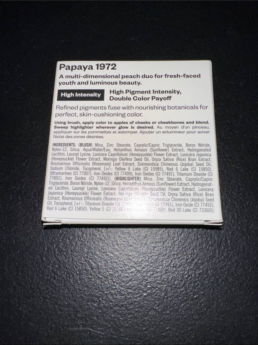 KOSAS Color & Light Blush & Highlighter PAPAYA 1972 High Intensity - Picture 2 of 2